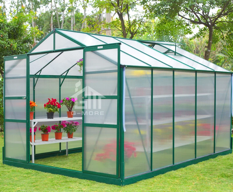 G-more Affordable Low Cost Easy Installation 8'x10' Polycarbonate ...