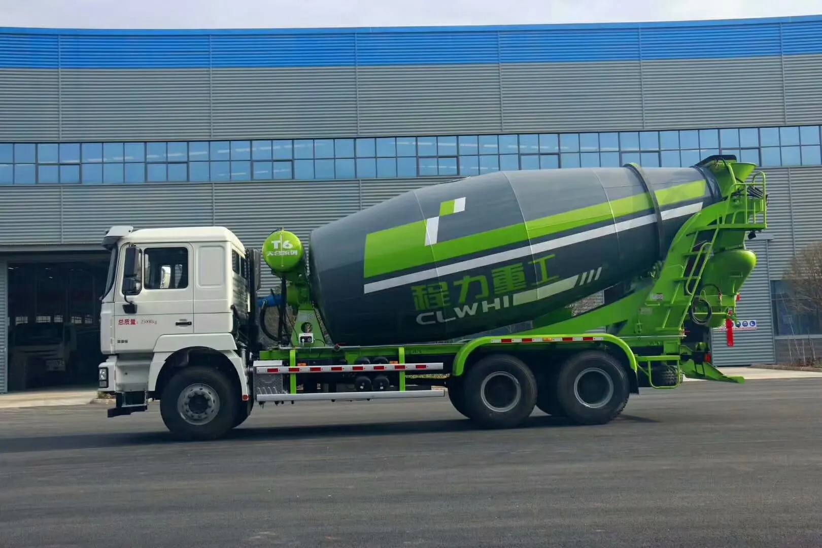 Shacman 10cbm Concrete Mixer Truck 12m3 Mobile Concrete Mixer Truck Mounted Concrete Mixer Drum