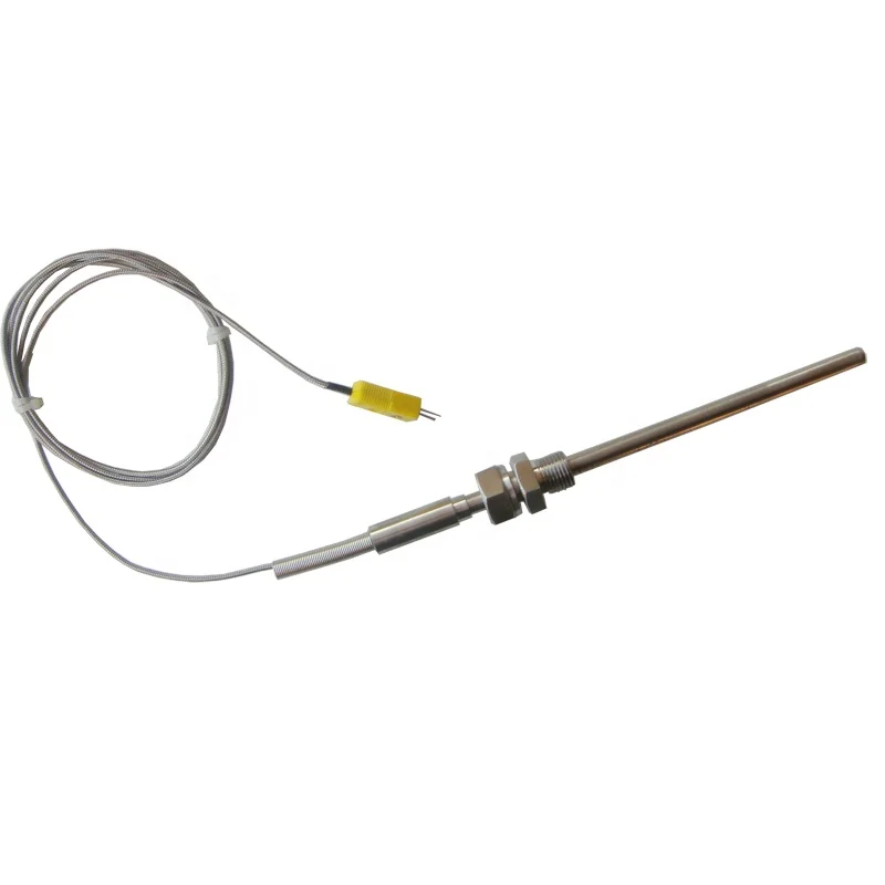 Yellow Connector Type K Thermocouple Probe - Buy K Thermocouple Probe ...