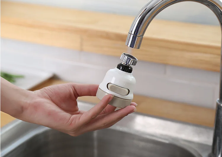 厨房水喷雾节水水龙头喷雾器 360 度旋转水龙头喷嘴可调水龙头头曝气