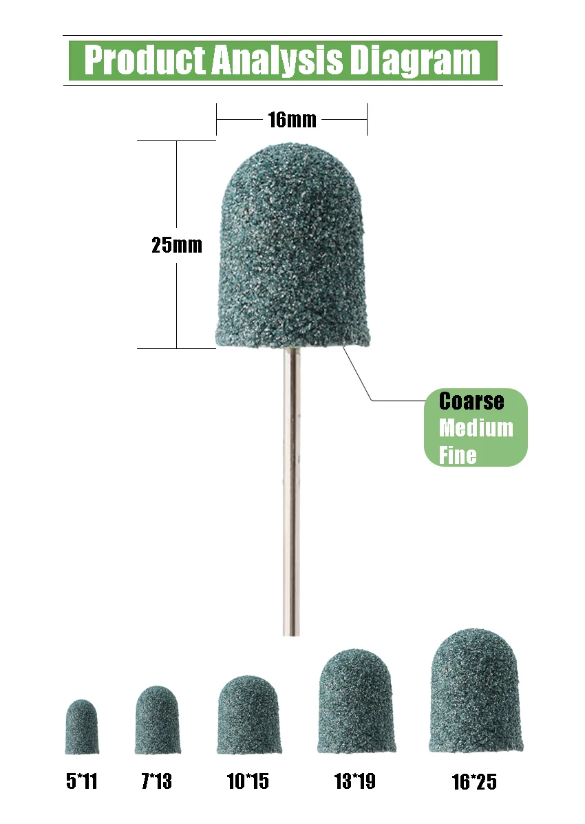 Abrasive Manufacturer Nail Care Tool And Equipment Nail Beauty Fused