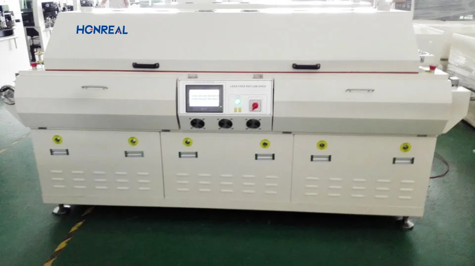 Factory price new design Reflow oven for pick and place machine Assembly Line