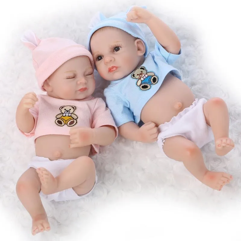 twin girl baby dolls
