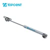 TOPCENT furniture silver grey kitchen lift up hydraulic soft close cabinet gas spring 60N 80N 120N for cabinet