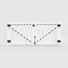 Simple PVC main gate for house,garden,boundary design