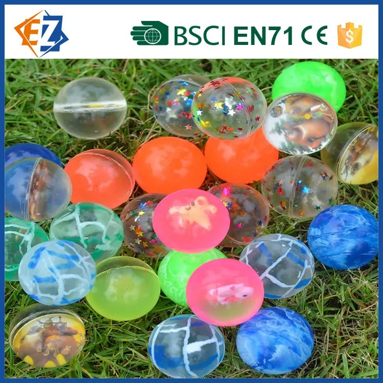 round rubber bouncy toys