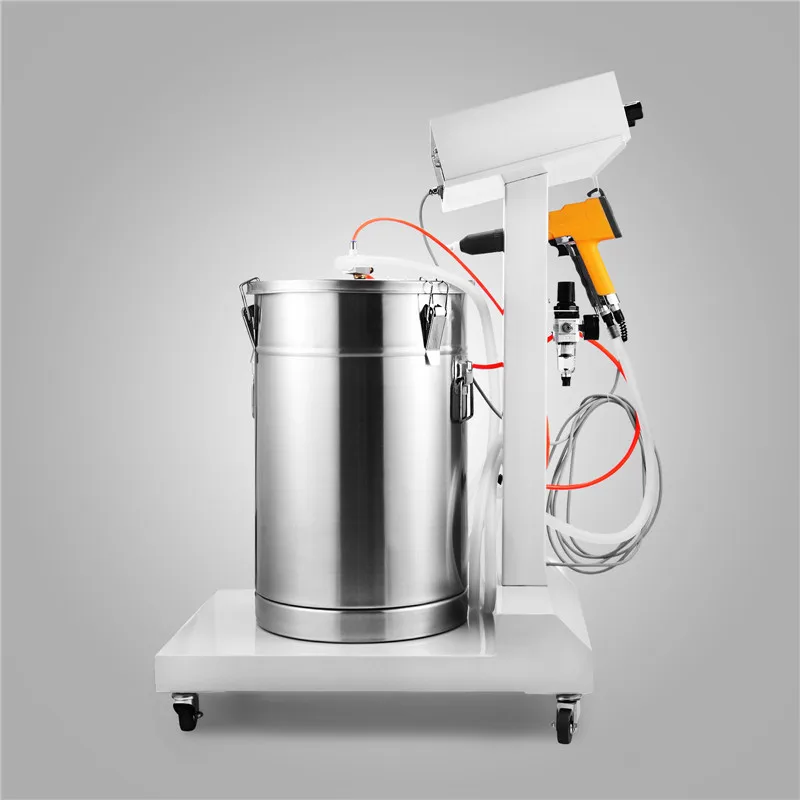 40w 50l Capacity Mophorn Powder Coating Machine Spraying Gun Paint 550g /min Wx101