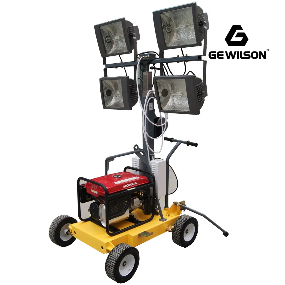 150w Led Mobile Light Tower Construction Light Vehicle Mounted Buy