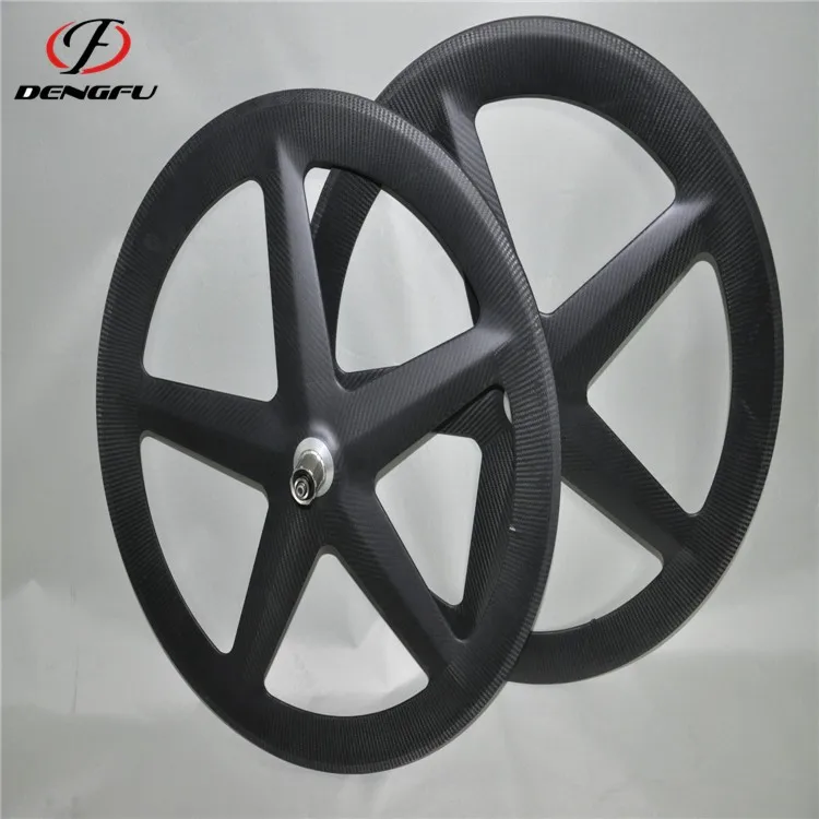Dengfu 3k Matt Tt Bike Wheels Clincher Carbon 5 Spoke Bicycle Wheels Buy Carbon 5 Spoke