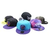 customized 3d logo brand snapbacks, 6 panel snap back cap hat for men