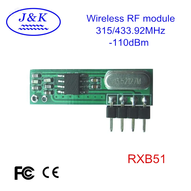 Rxb51 Wireless 315mhz 433 Mhz Ask Rf Receiver Buy Ask Rf Receiver,Wireless Rf Module,Rf