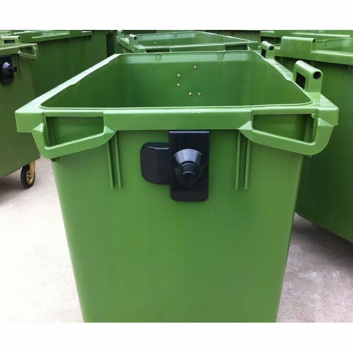 large plastic trash can with wheels 1100L big garbage containers, Wholesale Waste Bins products