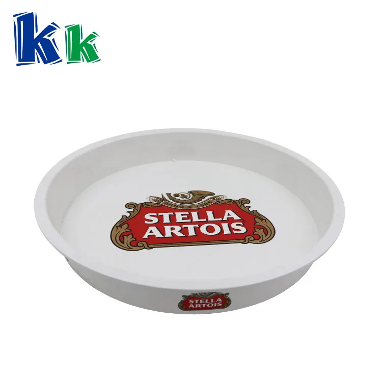 Magners Transparent Anti Slip Large Plastic Round Serving Tray Beer