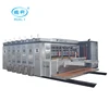 HUALI automated corrugated box punching die cutting printing folding machine