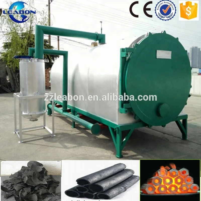 Activated Carbon Furnaces Coconut Shell Charcoal Making Machine Wood