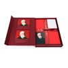 A4 rigid magnetic book box packaging with logo