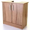 modern acrylic small corner mirrored vanity bathroom cabinet