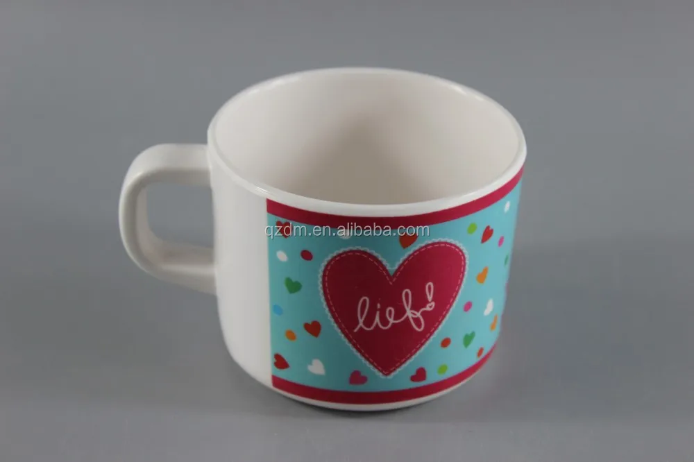 Top Quality Melamine Kids Drinking Mug With Handle