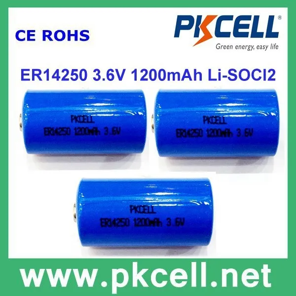 3-6v-Lithium-ER14250-ER14505M-ER18505-ER18505M