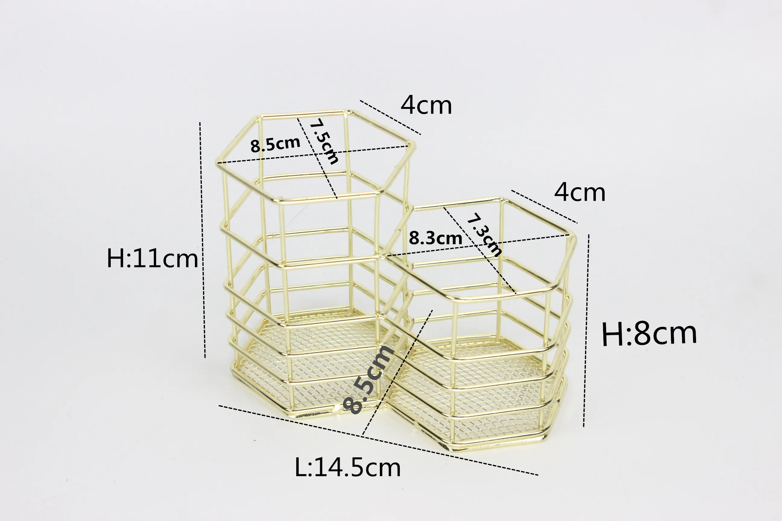 wire mesh pencil holder
