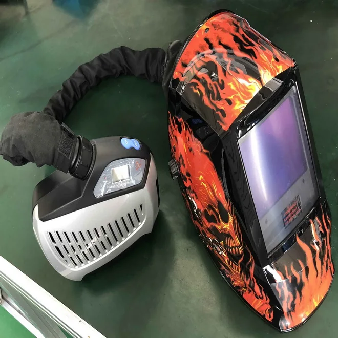 Digital Control Ventilated Welding Respirator Welding Helmet