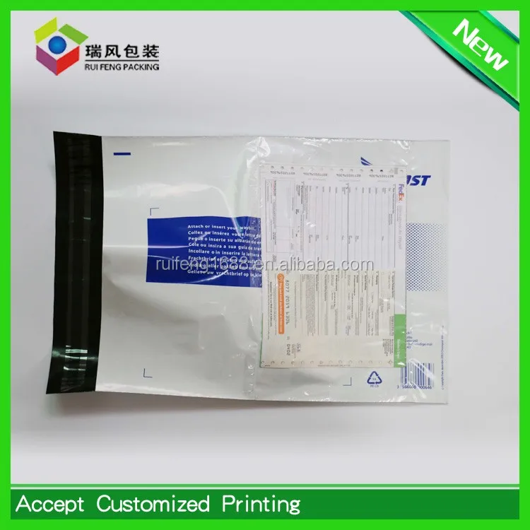 Customize Recycled Dhl Tnt Fedex Courier Bags Shipping Envelope With