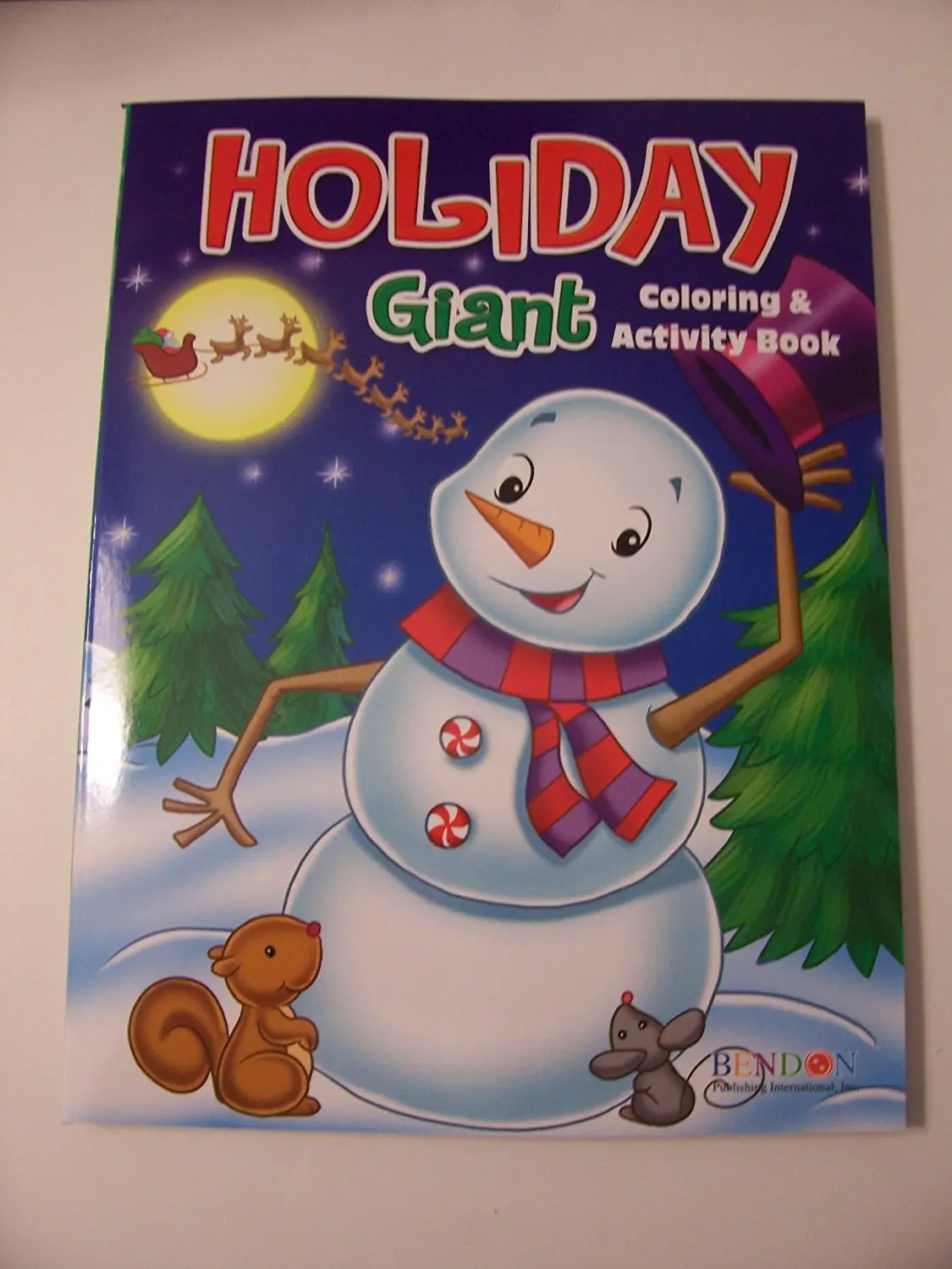 Giant Coloring Books Christmas Kawaii Animals Christmas Coloring Book