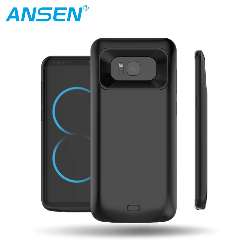 Wholesale Portable Battery Charger Case 5500mAh For Galaxy S8 Plus Power Bank Cover - ANKUX.COM