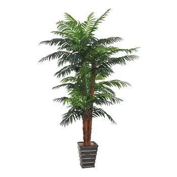 Factory Direct Wind Resistant Artificial Palm Trees Tree Pots Factory Direct Wind Resistant Artificial Palm Trees Tree Pots