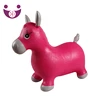 plastic inflatable bouncing ride cartoon animal horse toy