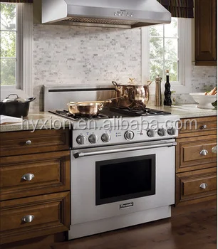Pro Style 36 Inch 5 2 Cubic Feet 6 Burner Gas Range In Stainless Pro Style 36 Inch 5 2 Cubic Feet 6 Burner Gas Range In Stainless Steel