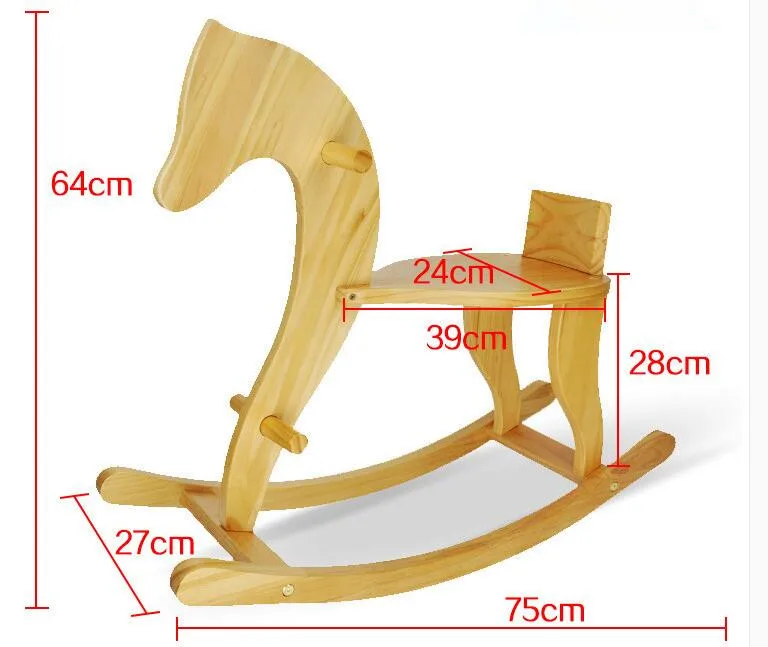 Чертежи детской деревянной лошадки