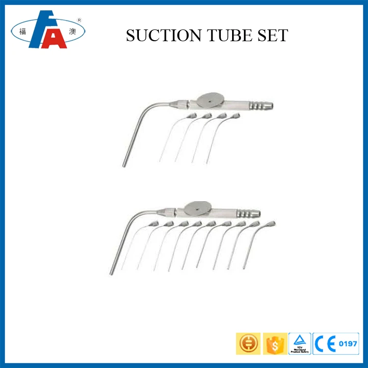 Reusable Stainless Steel Types Of Medical Ent Surgical Suction Tube,Ear