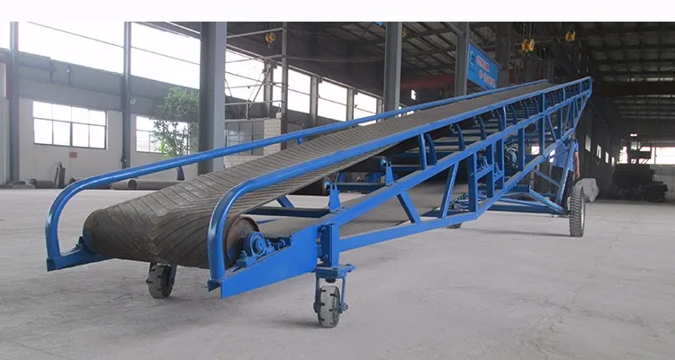 Portable/mobile Belt Conveyor For Recycling/ruber Belt Conveyor - Buy ...