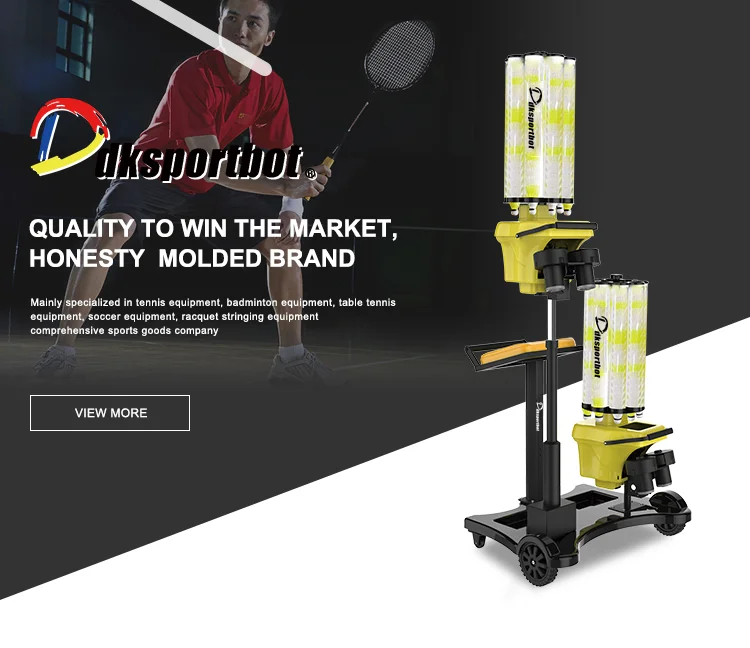 Unique technology badminton machine low price shuttlecock automatic