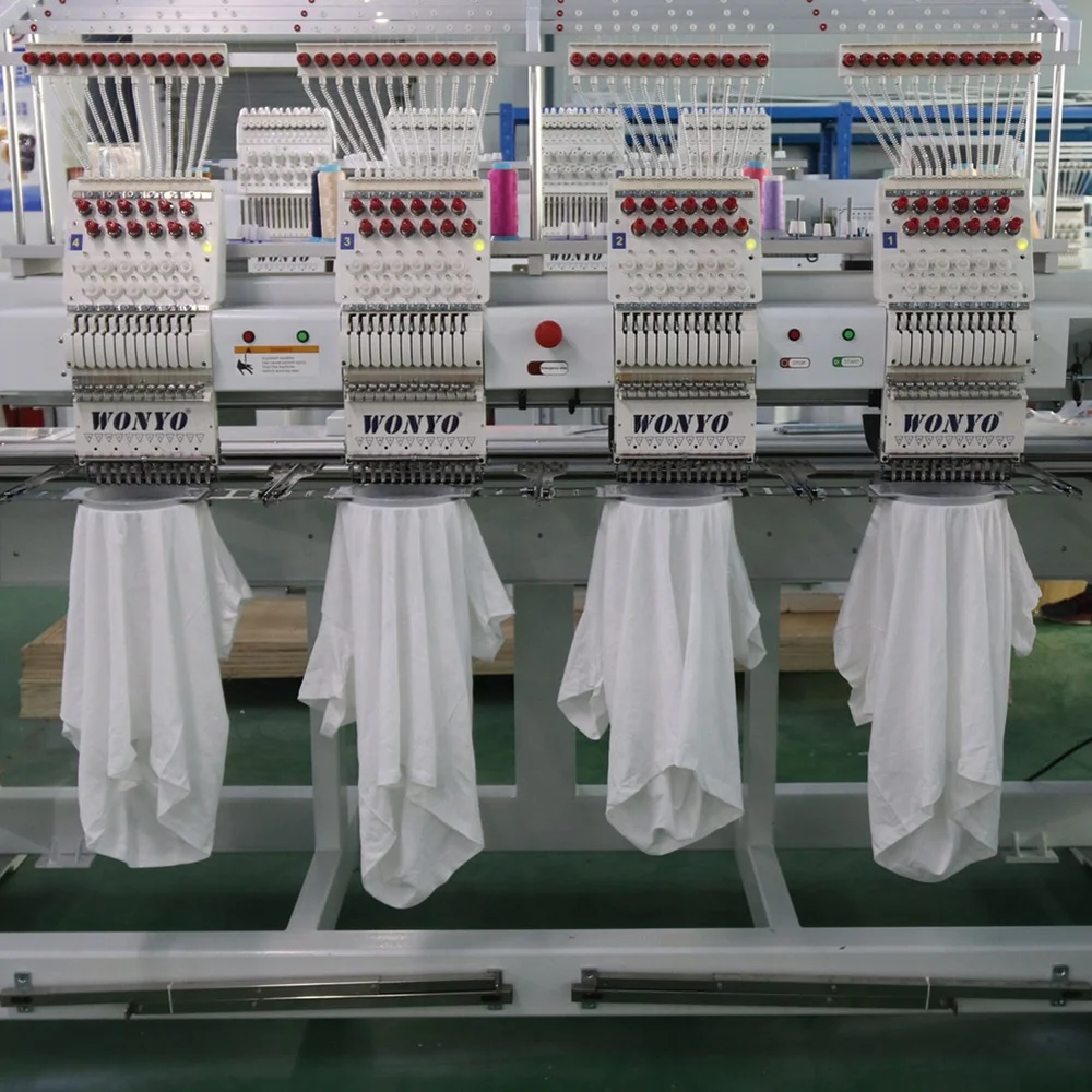 6 Head Computerized Flat Embroidery Machine With 12 Needles Price Buy Computerized Flat