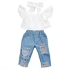 /product-detail/new-foreign-trade-children-s-wear-in-2019-three-piece-jeans-set-for-european-and-american-girls-with-holes-in-summer-white-top-62190626897.html