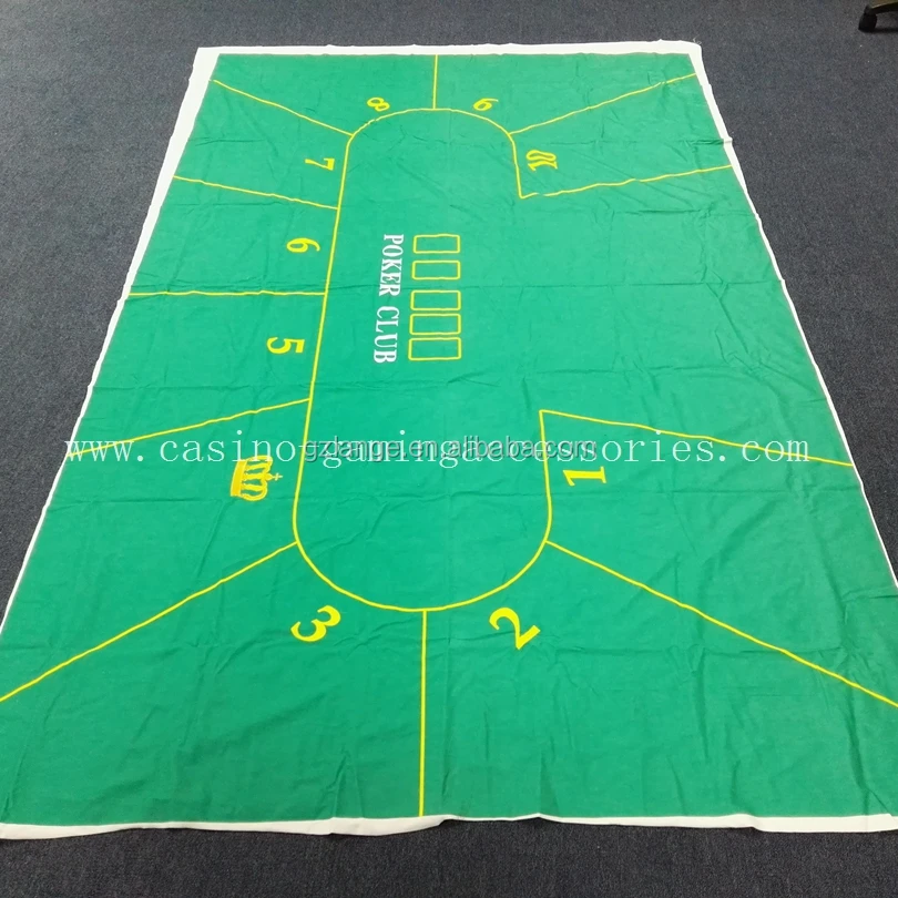 High Quality Thick Texas Hold'em Table Layout Casino Table Cloth Buy