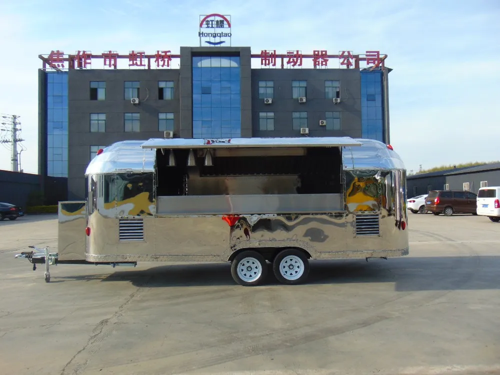Popular Stainless Steel Food Truck Trailer Mobile Kitchen Buy