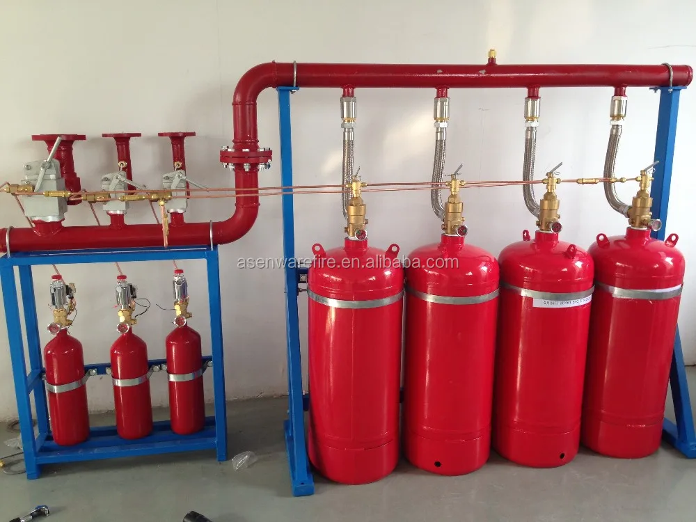 Fire suppression system manufacturer pipe type fm200 hot sale