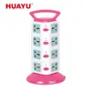 HY-L105 Huayu HOT Smart Home Wall Socket 4 layer 3D normal universal extension electric multi vertical socket with EG/EU/CN plug
