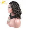 Hot selling wholesale cheap 100% virgin black women human hair lace front wig