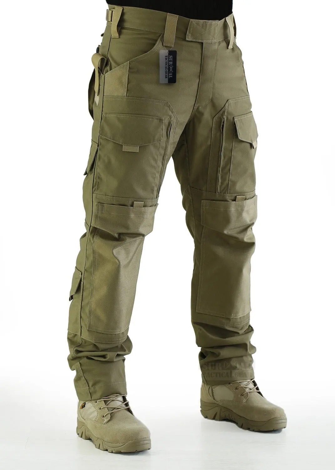 Buy ZAPT Tactical Molle Ripstop Combat Trousers Army Multicam/A-TACS LE