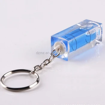 spirit level keyring