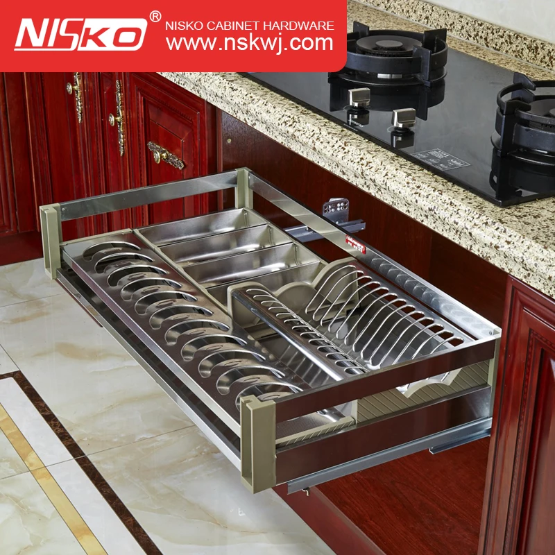 Bottle Pullout Kitchen Stainless Steel Pull Out Basket With Soft   HTB1uJSEjv9TBuNjy0Fcq6zeiFXaG 