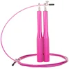 3m steel rope speed skipping jump rope with solid or hollow aluminum handle
