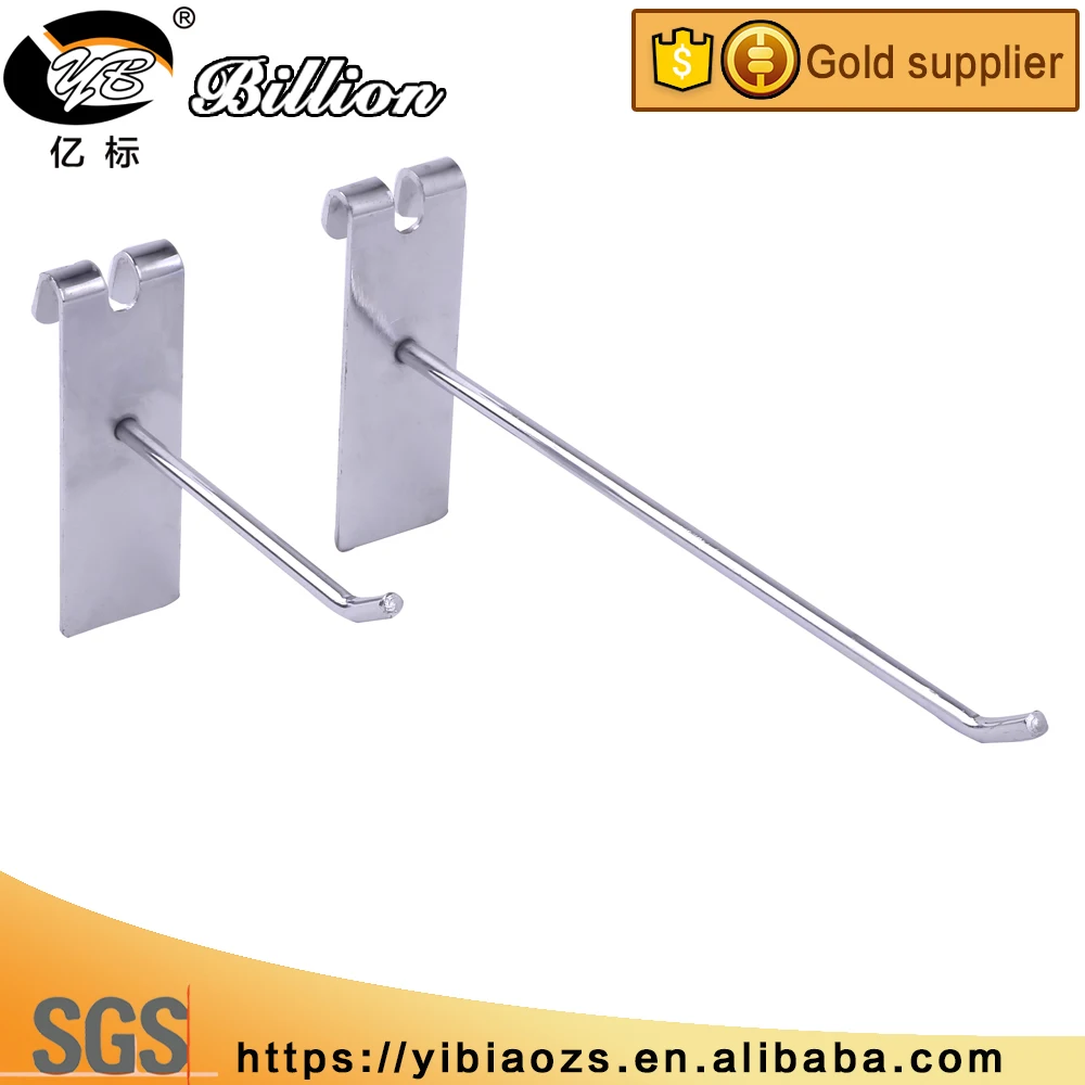 5.8mm Dia Mesh Hanging Hook Metal Wire Gridwall Rack Display Hook For