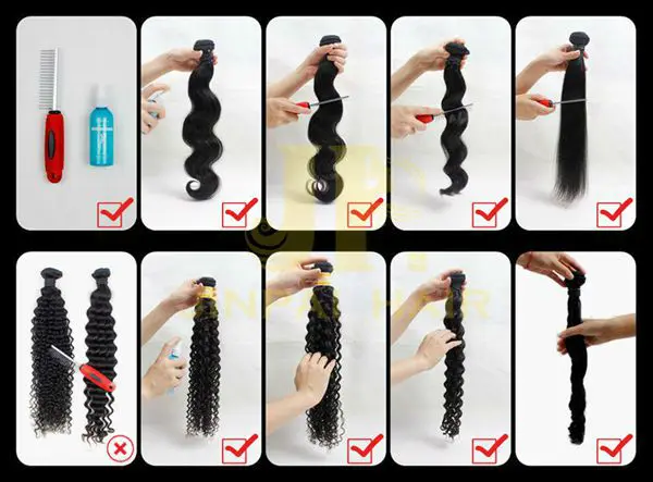 how to comb the hair 2