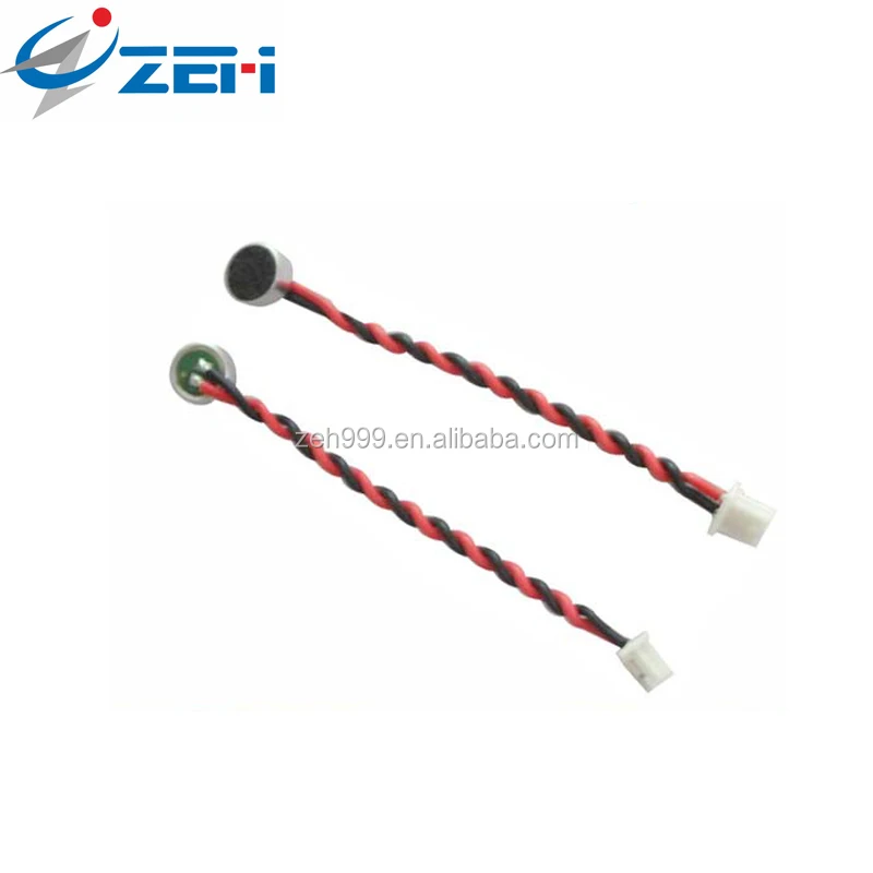 6.0mm*2.7mm High Sensitivity Noise Canceling Electret Condenser