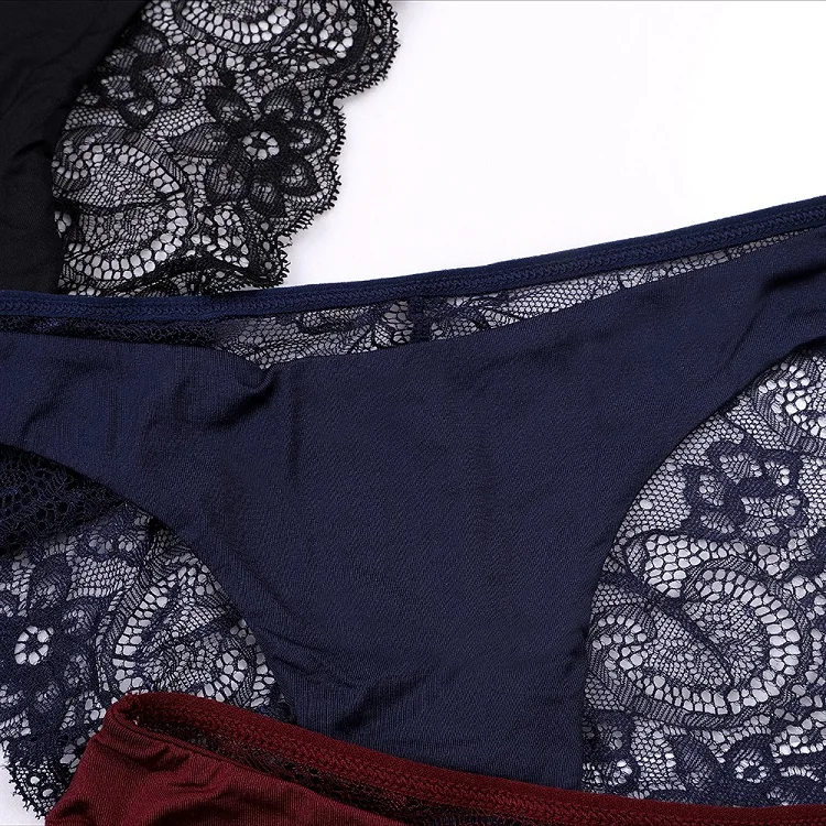 High Quality Red Lace Panties Young Girls Wearing 6pcs Cheap Knickers